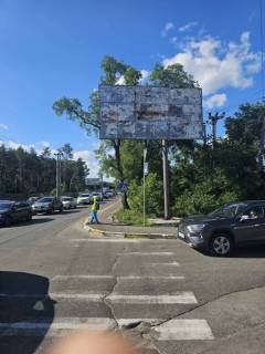 Billboard A in Parking, 3х6  Kiiv - Zitomir, Stoanka. peretin  st. Lisova ta st. Kiivs'ka Photo 1