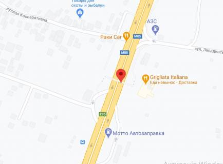 Non-Standard A in Ivankiv, 2,20х16,20  M-05 Odes'ka tr. 25+550 km vid KPP. S'omij  2,20.16,20 vid Kieva - s. Glevaha, povorot na AZS Motto, Restoran Grigliata Italiana, v Kiiv scheme