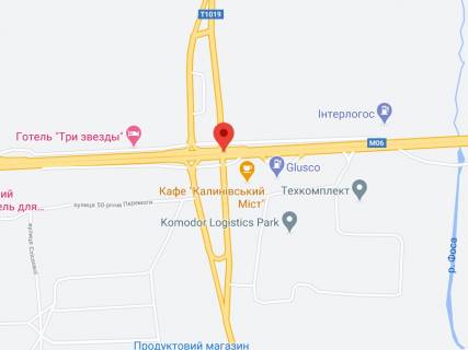 Non-Standard A in Kyiv M-06 Zitomirs'ka trasa 52+280 km vid KPP. Simnadcatij vid Kieva, Makarivs'kij mist, zupinka,povorot na Makariv, Bisiv, napramok - z Kieva scheme