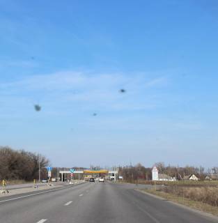 Non-Standard A in Kiev roads, 2х16  M-05 Odes'ka tr. 68+520 km vid KPP. Patnadcatij  vid Kieva - povorot s. Salivinki, zupinka, Gosp. kompleks Elvarti, v napramku Kieva Photo 1