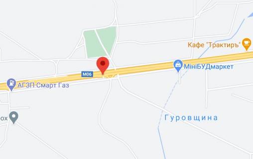 Non-Standard A in Gurivshchyna, 2х16  M-06 Zitomirs'ka trasa 31+695 km vid KPP. Devatij vid Kieva, s. Gurivsina, zupinka, povorot do MiniBUDmarket, Avtomag. Katran, napramok - v Kiiv scheme