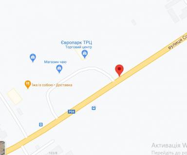 Billboard B in Sofiivska Borshchagivka, 3х6  s. Sofiivs'ka Borsagivka st.Soborna, 138, zupinka ZK Evropejkav, napramku m. Kiiva scheme