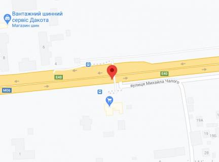 Non-Standard A in Kyiv, 2х16  Brest - Litovs'ka sose, 8A. (av. Peremogi, 166). Tretij vid Kieva, zupinka Katerinivka, AZS motto, povorot na st. . M. Calogo, navproti rectoran KRAKIV, napramok - v Kiiv scheme