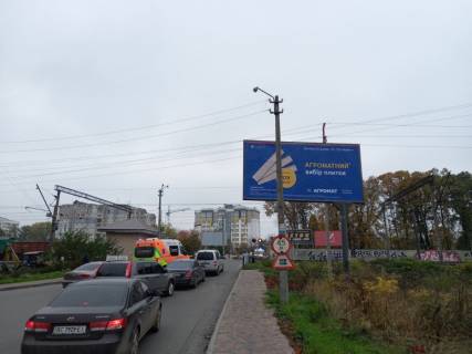 Billboard A in Vishnev, 3х6  m. Visneve, st.Lesi Ukrainki 2/1 (zd pereizd) Photo 1