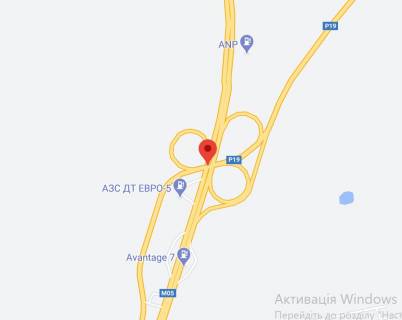 Non-Standard A in Kiev roads, 2х16  M-05 Odes'ka tr. 44+450 km (Garant) km vid KPP. Desatij vid Kieva - Transportna rozvazka, povorot na s. Vasil'kiv, m. Fastiv, Got.-rest. kompleks Mislivec', zupinka, z Kieva scheme