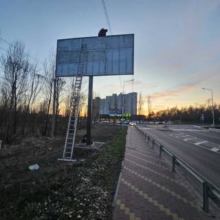 Billboard B in Petropavlivska Borshchagivka, 3х6  Петропавлівська Борщагівка вул. Івана Багряного Photo 1