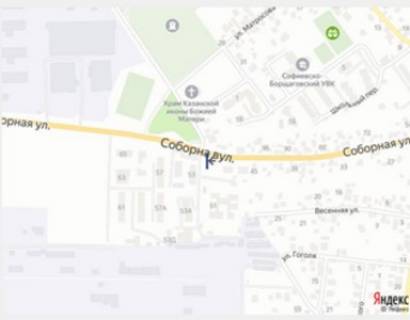 Video Billboard B in Sofiivska Borshchagivka, 3х6  с. Софіївська Борщагівка траса Київ - Бишів (Кофейня), вул Соборна, 53, в напрямку  Бишів - 568694 scheme