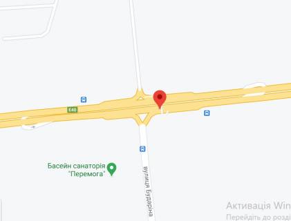 Non-Standard A in Kyiv, 2х16  Brest - Litovs'ka sose. Sostij vid Kieva, zupinka Cajka, drugij povorot  na s. Cajku, restoran Provans, v napramok -  v Kiiv scheme
