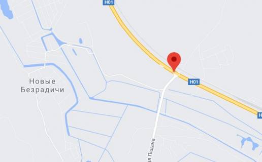 Non-Standard A in Kiev roads, 2х16  N 01 Novo Obuhivs'ka tr. 34+557 (Garant) km vid KPP. Vos'mij vid Kieva, zupinka Dacna,povorot na Novi Bezradici, v Kiiv scheme