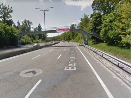 Non-Standard A in Kyiv Velika Kil'ceva doroga, zupinka Ditacij Sanatorij, v storonu Pusi Vodici Photo 1