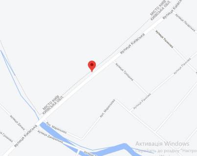 Billboard A in , 3х6  Bilogorodka, Kiivs'ka oblast' st. Kiivs'ka, 18-38 scheme