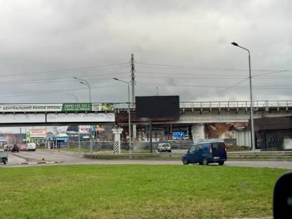 Video Billboard A in Gostomel, 3х6  Гостомель, вулиця Свято-Покровська, перед мостом - 620110 Photo 1