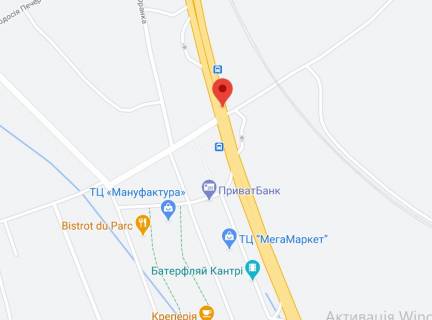 Non-Standard A in Khodosivka, 2х16  N 01 Novo Obuhivs'ka tr. 23+432 km vid KPP. Persij vid Kieva, svitlofor, povorot na Hodosiivku, zaizd do MEGAMARKET, TRC Manafaktura, AZS Motto, v Kiiv scheme