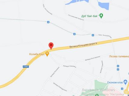 Non-Standard A in Kyiv Velika Kil'ceva doroga, zupinka Ditacij Sanatorij, v storonu Pusi Vodici scheme