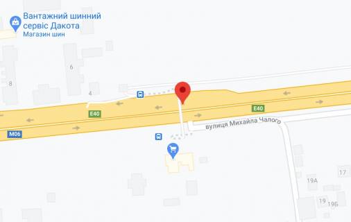 Non-Standard A in Kyiv, 2х16  Brest - Litovs'ka sose, 8A. (av. Peremogi, 166). Tretij vid Kieva, zupinka Katerinivka, 200m. do AZS Shell, 300m do rectoranu KRAKIV, napramok - z Kieva scheme