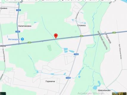 Billboard A in Parking, 3х6  Київ - Житомир, в напрямку Капітановки, зупинка транспорту scheme
