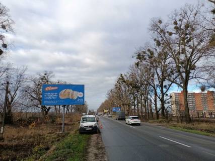 Billboard B in Bilogorodka, 3х6  с. Білогородка траса Київ - Бишів  300 метрів перед поворотом на ЖК Перша Паркова зліва Photo 1