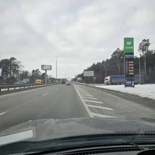 Billboard A in Parking, 3х6  Київ - Житомир, Стоянка, виїзд з заправки WOG,  в напрямку Житомира Photo 1