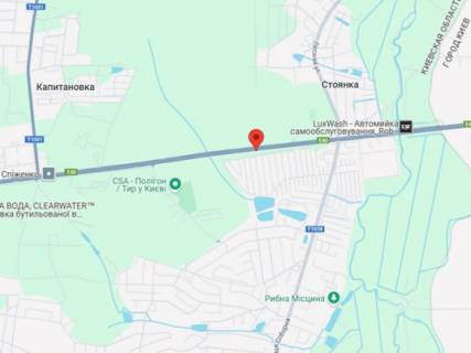 Billboard A in Parking, 3х6  Київ - Житомир, в напрямку Києва scheme