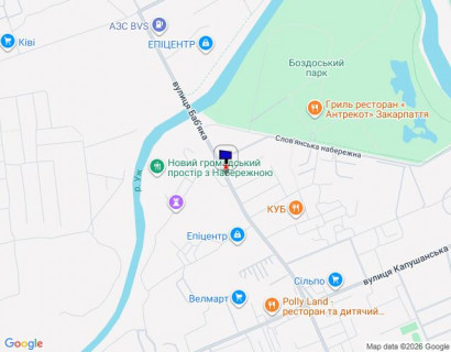 Billboard A in Uzhgorod вул.Баб'яка-Снігурського, Салон меблів, рух-вул.Тегзи,Слов.янська наб,вул.Загорська Photo 1