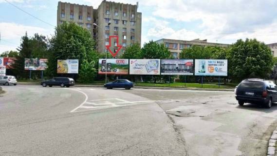 Billboard A in Uzhgorod st.Grusevs'kogo-st.Minajs'ka(transportne kil'ce) Photo 1
