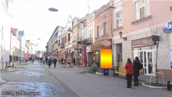 Citylight A in Uzhgorod st.Volosina(Apteka), pisohidna zona, napr-st.Kapitul'na Photo 1