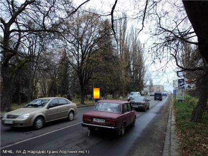 Citylight B in Uzhgorod pl.Zakhysnykiv Ukrayiny (z'izd z transp mosta), naav.-na transp.mist-pl.B.Hmel'nic'kogo Photo 1
