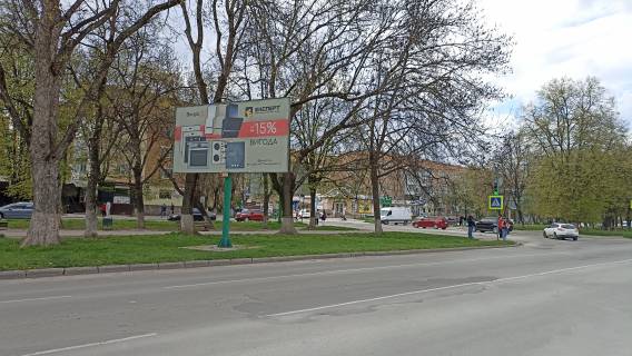 Billboard A in Kam'yanets-Podilsky, 6х3  пр. Грушевського - вул. Пушкінська (на Хмельницький) Photo 1