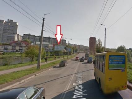 Billboard B in Khmelnitsky, 6х3  st. Panasa Mirnogo, ozero Photo 1