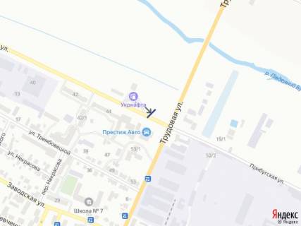 Billboard B in Khmelnitsky, 6х3  st. Pribuz'ka (Trudova) scheme