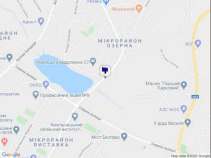 Billboard B in Khmelnitsky, 6х3  per.st.P. Mirnogo - Zaliznaka scheme