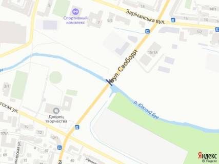 Billboard A in Khmelnitsky, 6х3  st.Svobodi, most cerez r.P.Bug. nepodalik: avtosalon Nissan (centr) scheme