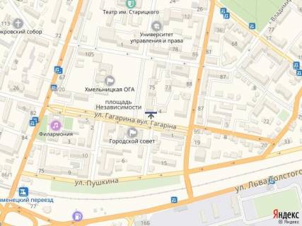 Non-Standard  in Khmelnitsky Vst. Soborna 77, ZAGS scheme