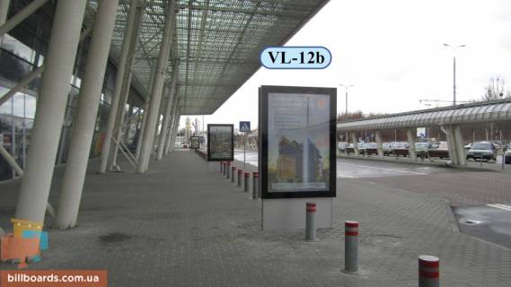 Citylight A in Lviv, 1,2х1,8  Aeroport <<L'viv>> (vhid/vihid do terminalu) Photo 1