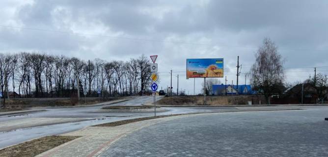 Billboard B in Turiysk, 6x3  перехрестя вул.Луцька - вул.Привокзальна (переїзд) Photo 1