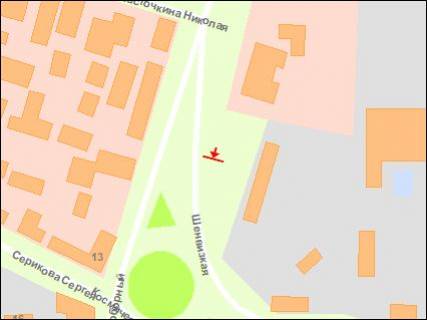 Billboard B in Zaporizhzhya av.Sobornij,20 -avtovokzal, st.B scheme