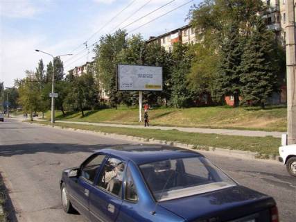 Billboard A in Zaporizhzhya, 6x3  st. Pobedy - st. Acenko, st.A Photo 1