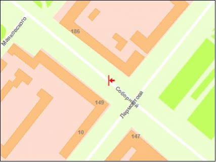 Citylight Р/П in Zaporizhzhya, 1.8x1.2  st. Maakovs'kogo - st. Lermontova scheme