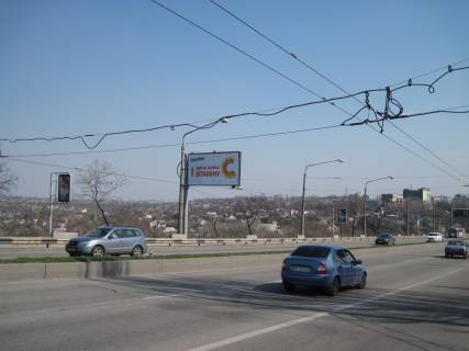 Billboard B in Zaporizhzhya av.Sobornij - damba No3, ruh do vokzalu, st.B Photo 1