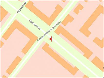 Citylight Р/П in Zaporizhzhya, 1.8x1.2  st. Tregubenka - st. Lobanovs'kogo scheme