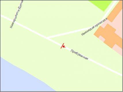 Billboard Р/П in Zaporizhzhya Naberezna magistral' - st.Nemirovica Dancenko, ruh do portu scheme