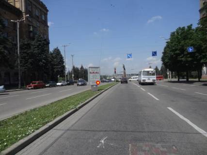 Citylight Р/П in Zaporizhzhya, 1.8x1.2  st. Parkovij bul'var - pl. Zaporiz'ka Photo