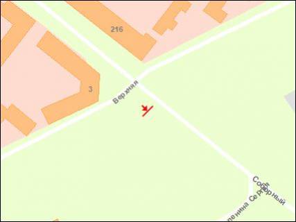 Prismatron, Prism A in Zaporizhzhya av.Sobornij - st.Verhna, st.A (prizmatron) - 8997 scheme