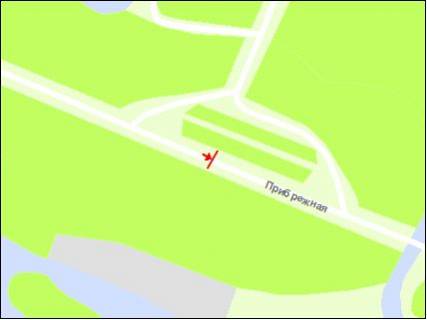 Billboard B in Zaporizhzhya Pribreznaa m scheme