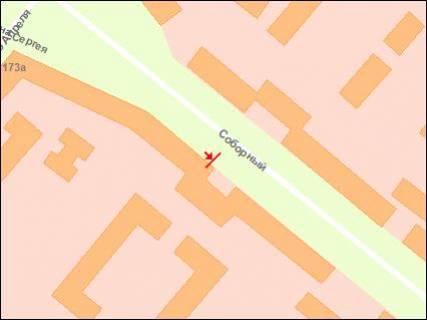 Citylight A in Zaporizhzhya, 1.8x1.2  av. Sobornij, 171, No2 scheme