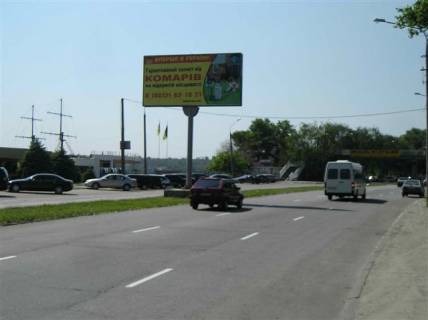 Billboard B in Zaporizhzhya, 6x3  Nabereznaa magistral' - st. Podbereznaa, pesehodnyj most, dvizenie k vokzalu Photo 1