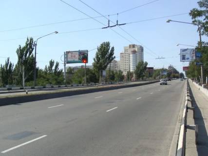 Billboard B in Zaporizhzhya av.Sobornij - damba No2, ruh vid vokzalu, st.B Photo 1