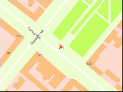 Prismatron, Prism A in Zaporizhzhya Sobornyj pr - 251810 scheme