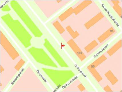 Citylight Р/П in Zaporizhzhya, 1.8x1.2  st. Zaporiz'ka - st. Prihods'ka scheme