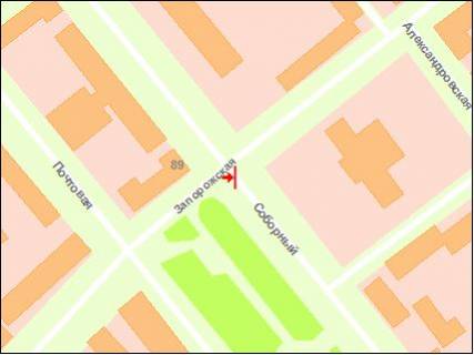 Citylight Р/П in Zaporizhzhya st. Zaporiz'ka - st. Prihods'ka scheme